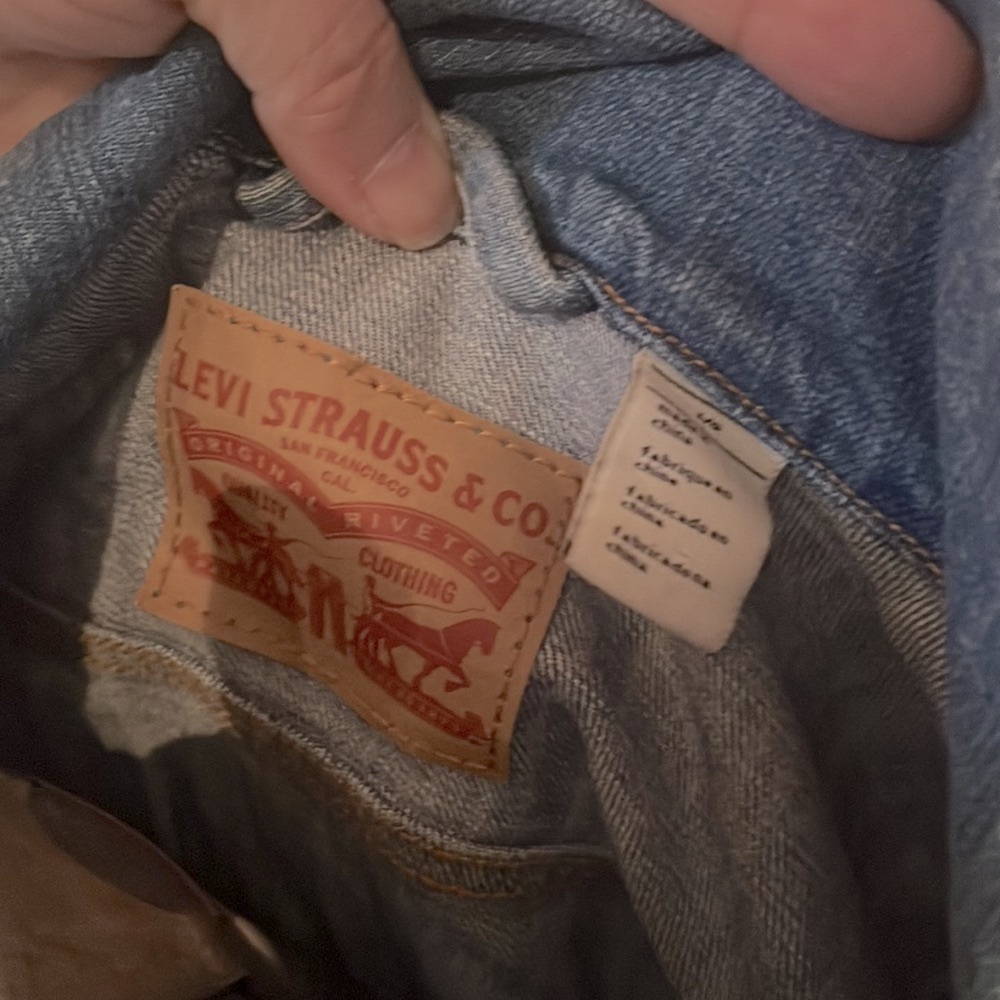 Levi's Blue Denim Jean Jacket - Picture 4 of 6
